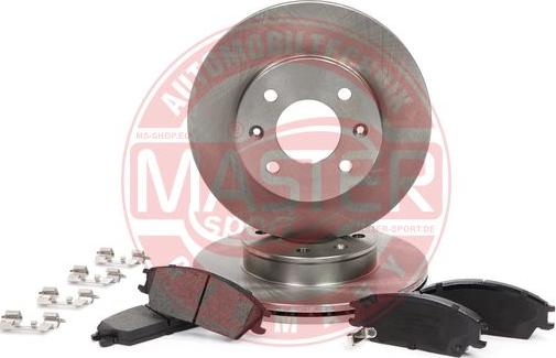 MASTER-SPORT GERMANY 201901150 - Set frana, frana disc aaoparts.ro