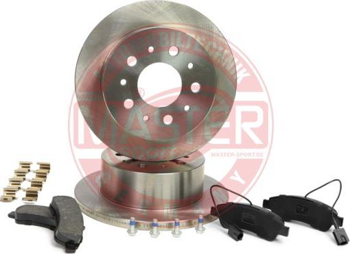 MASTER-SPORT 201601150 - Set frana, frana disc aaoparts.ro