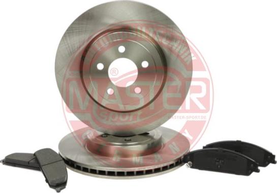 MASTER-SPORT GERMANY 201062440 - Set frana, frana disc aaoparts.ro