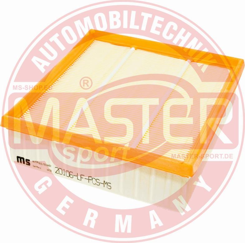 MASTER-SPORT 20106-LF-PCS-MS - Filtru aer aaoparts.ro