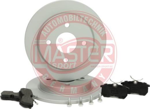 MASTER-SPORT 201001150 - Set frana, frana disc aaoparts.ro