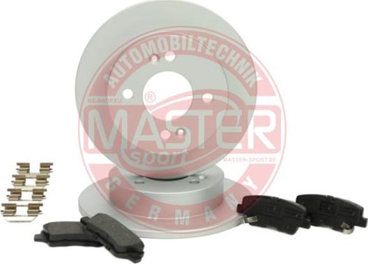 MASTER-SPORT 201003940 - Set frana, frana disc aaoparts.ro