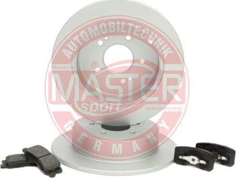 MASTER-SPORT GERMANY 201003440 - Set frana, frana disc aaoparts.ro