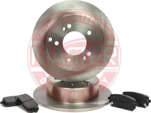 MASTER-SPORT GERMANY 201003410 - Set frana, frana disc aaoparts.ro