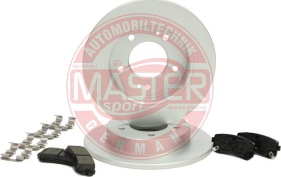 MASTER-SPORT GERMANY 201003570 - Set frana, frana disc aaoparts.ro