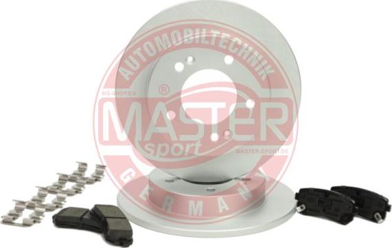 MASTER-SPORT GERMANY 201003570 - Set frana, frana disc aaoparts.ro