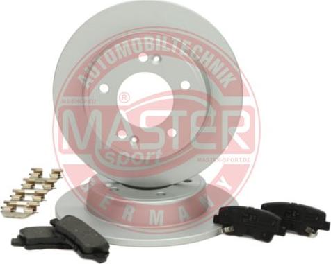 MASTER-SPORT GERMANY 201003680 - Set frana, frana disc aaoparts.ro