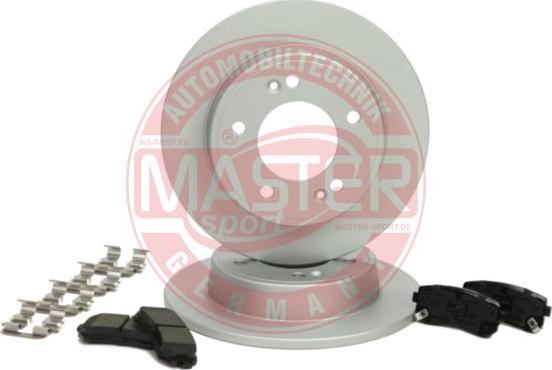 MASTER-SPORT GERMANY 201003681 - Set frana, frana disc aaoparts.ro