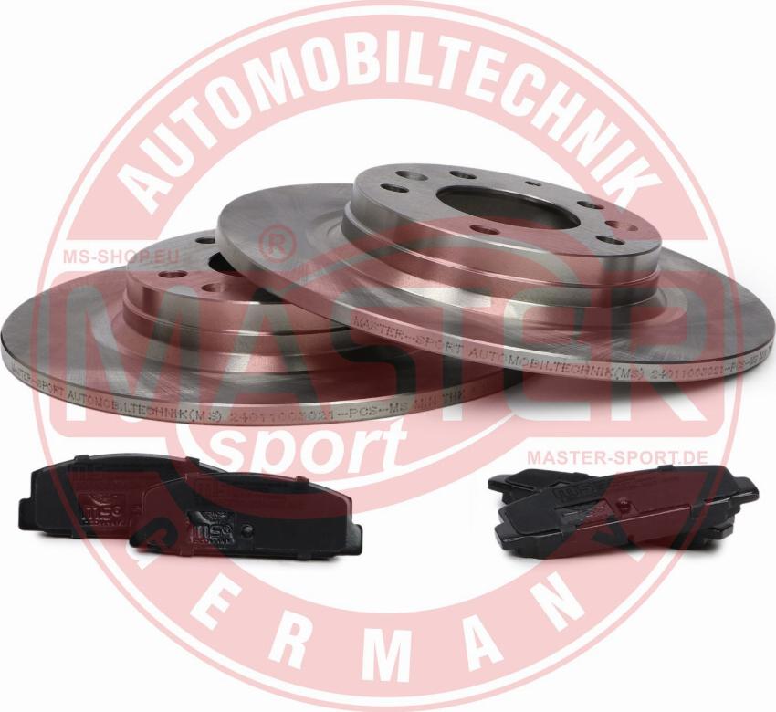 MASTER-SPORT 201003020 - Set frana, frana disc aaoparts.ro