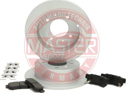 MASTER-SPORT GERMANY 201003170 - Set frana, frana disc aaoparts.ro