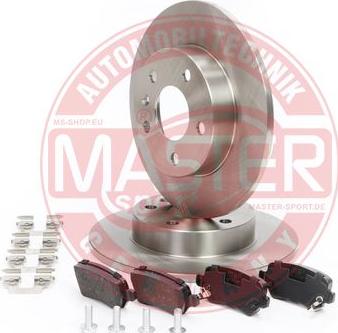 MASTER-SPORT 201002500 - Set frana, frana disc aaoparts.ro