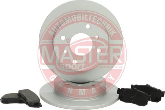 MASTER-SPORT GERMANY 201002150 - Set frana, frana disc aaoparts.ro