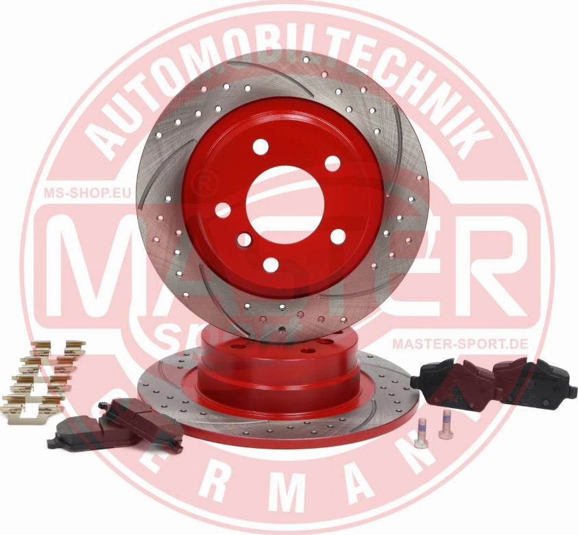 MASTER-SPORT 201023150 - Set frana, frana disc aaoparts.ro