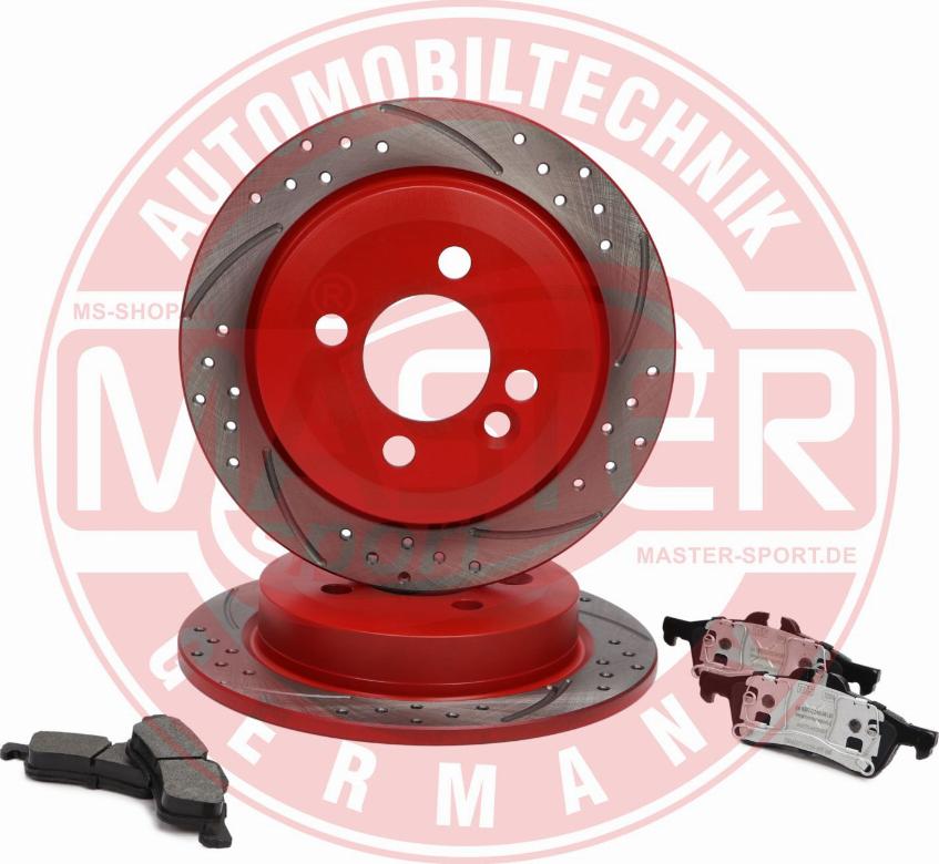 MASTER-SPORT 201022710 - Set frana, frana disc aaoparts.ro