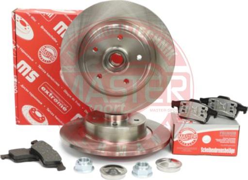 MASTER-SPORT GERMANY 201101011 - Set frana, frana disc aaoparts.ro