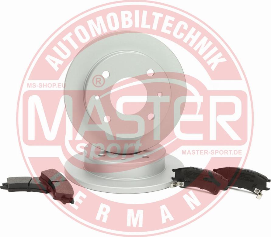 MASTER-SPORT GERMANY 201101201 - Set frana, frana disc aaoparts.ro