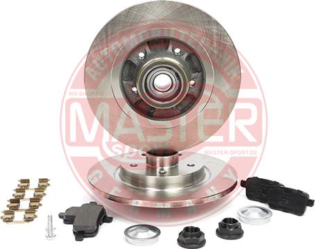 MASTER-SPORT GERMANY 201101740 - Set frana, frana disc aaoparts.ro