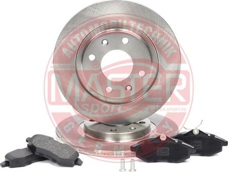 MASTER-SPORT GERMANY 201301840 - Set frana, frana disc aaoparts.ro