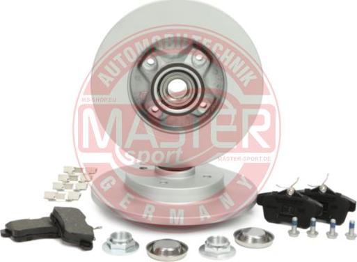 MASTER-SPORT GERMANY 201201940 - Set frana, frana disc aaoparts.ro