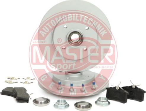 MASTER-SPORT GERMANY 201201941 - Set frana, frana disc aaoparts.ro