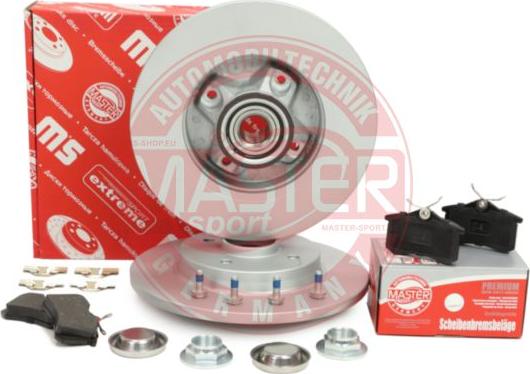 MASTER-SPORT GERMANY 201201941 - Set frana, frana disc aaoparts.ro