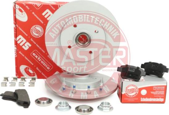 MASTER-SPORT GERMANY 201201942 - Set frana, frana disc aaoparts.ro