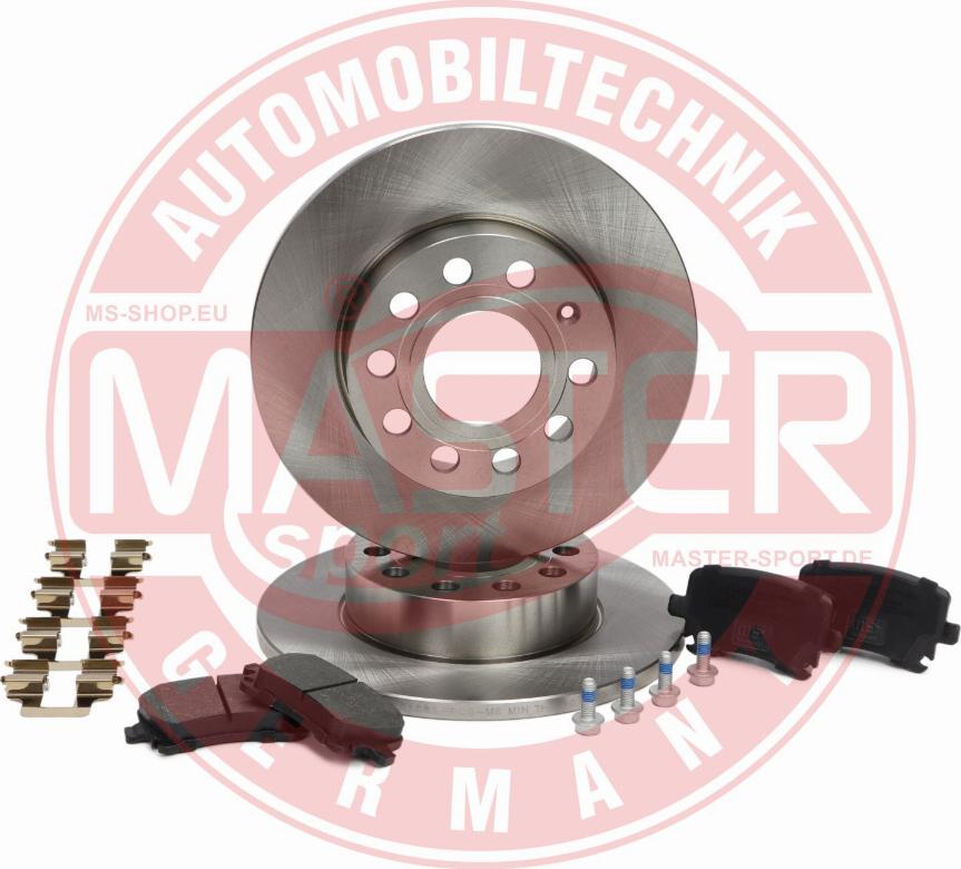 MASTER-SPORT GERMANY 201201580 - Set frana, frana disc aaoparts.ro