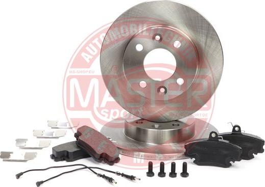 MASTER-SPORT 201201160 - Set frana, frana disc aaoparts.ro