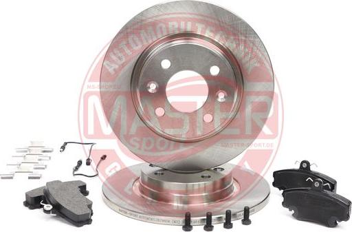 MASTER-SPORT GERMANY 201201710 - Set frana, frana disc aaoparts.ro