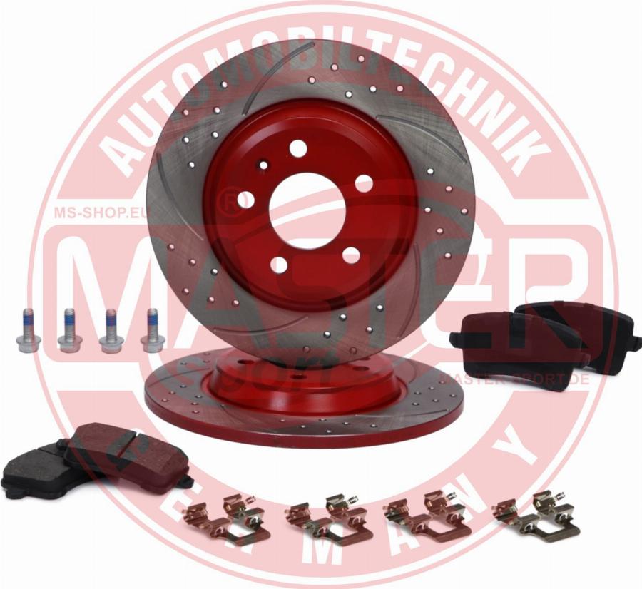 MASTER-SPORT 201221780 - Set frana, frana disc aaoparts.ro