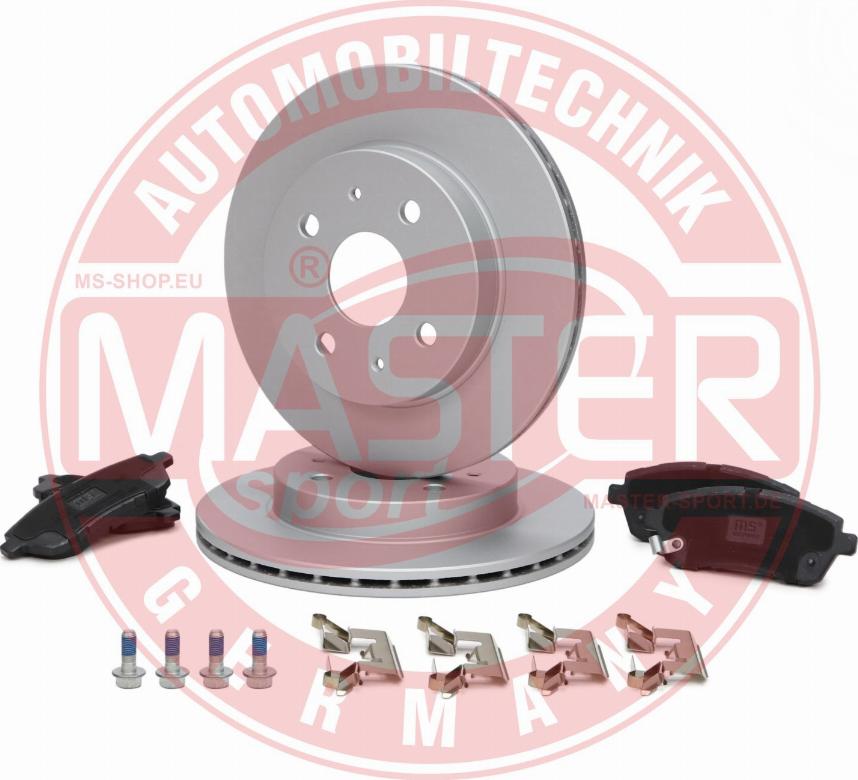 MASTER-SPORT GERMANY 201701070 - Set frana, frana disc aaoparts.ro