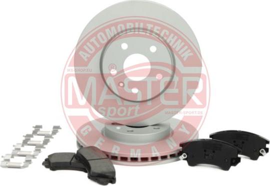 MASTER-SPORT GERMANY 203002090 - Set frana, frana disc aaoparts.ro