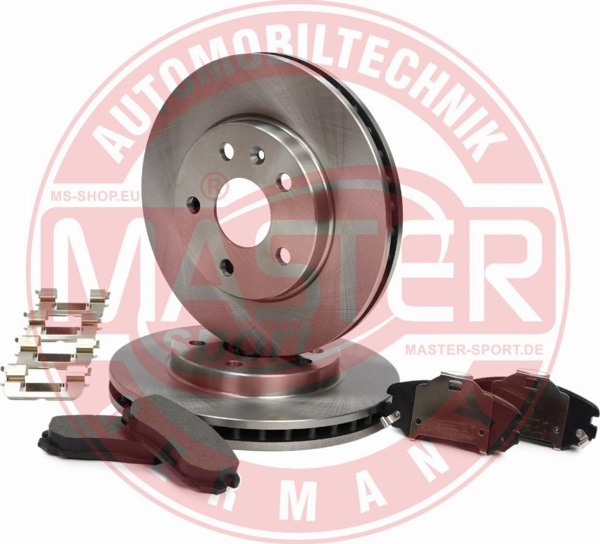 MASTER-SPORT GERMANY 203002070 - Set frana, frana disc aaoparts.ro