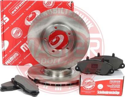 MASTER-SPORT GERMANY 202401310 - Set frana, frana disc aaoparts.ro