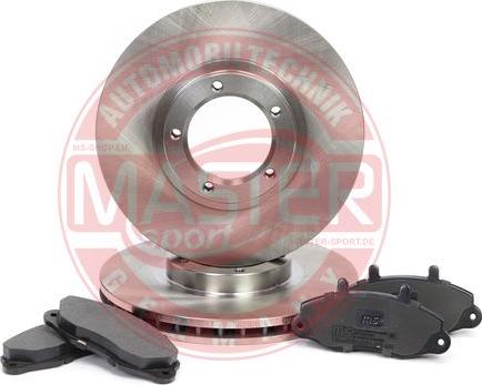 MASTER-SPORT GERMANY 202401310 - Set frana, frana disc aaoparts.ro