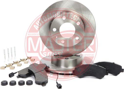 MASTER-SPORT 202401380 - Set frana, frana disc aaoparts.ro