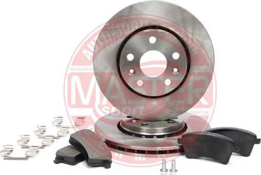 MASTER-SPORT GERMANY 202402220 - Set frana, frana disc aaoparts.ro