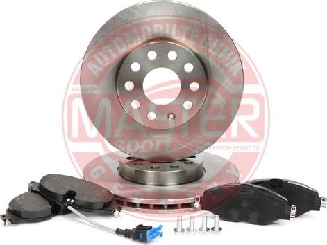 MASTER-SPORT GERMANY 202501451 - Set frana, frana disc aaoparts.ro