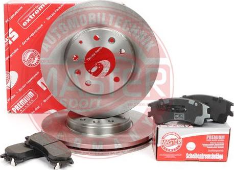 MASTER-SPORT GERMANY 202501470 - Set frana, frana disc aaoparts.ro