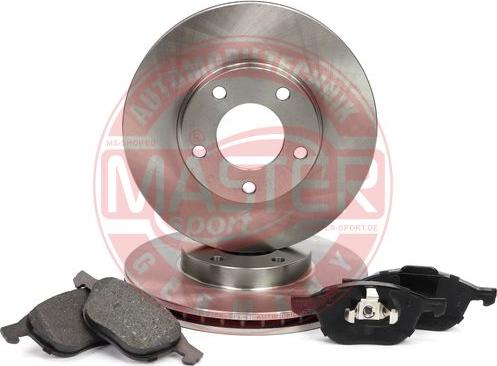 MASTER-SPORT GERMANY 202501650 - Set frana, frana disc aaoparts.ro