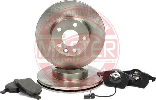 MASTER-SPORT GERMANY 202501140 - Set frana, frana disc aaoparts.ro