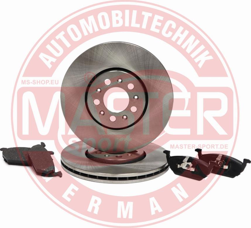 MASTER-SPORT 202501133 - Set frana, frana disc aaoparts.ro
