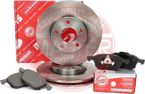 MASTER-SPORT GERMANY 202501170 - Set frana, frana disc aaoparts.ro