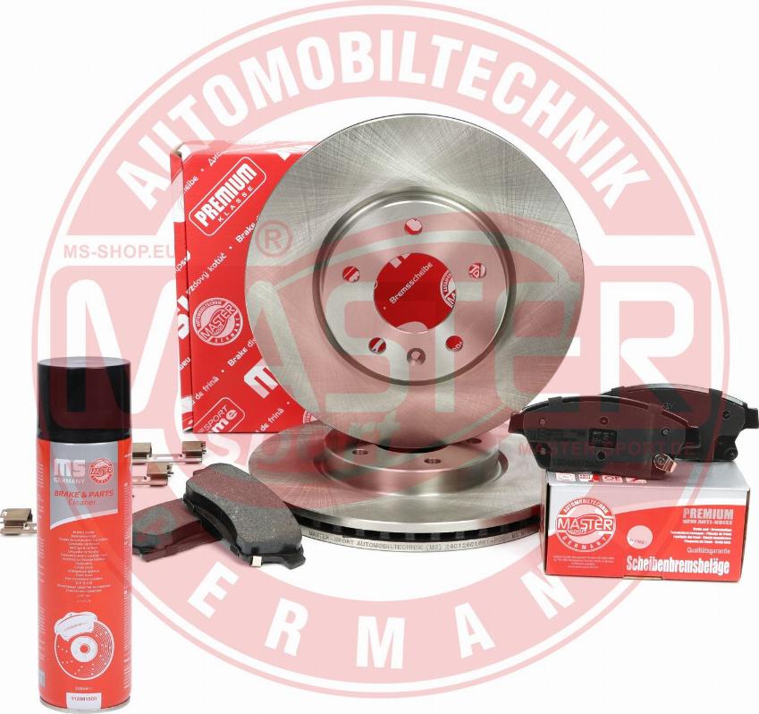 MASTER-SPORT 202601660P - Set frana, frana disc aaoparts.ro