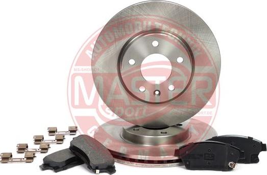 MASTER-SPORT 202601660 - Set frana, frana disc aaoparts.ro