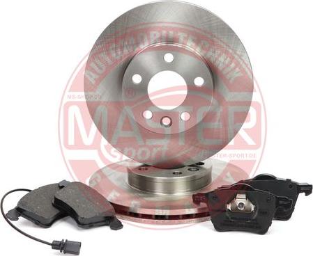 MASTER-SPORT GERMANY 202601150 - Set frana, frana disc aaoparts.ro