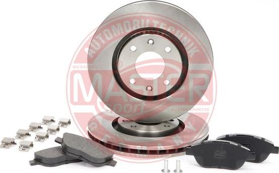 MASTER-SPORT 202601200 - Set frana, frana disc aaoparts.ro