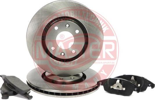 MASTER-SPORT GERMANY 202601203 - Set frana, frana disc aaoparts.ro