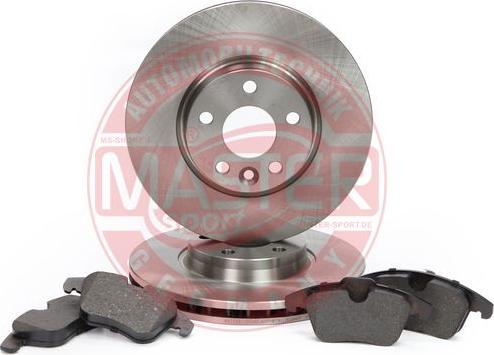 MASTER-SPORT GERMANY 202801540 - Set frana, frana disc aaoparts.ro