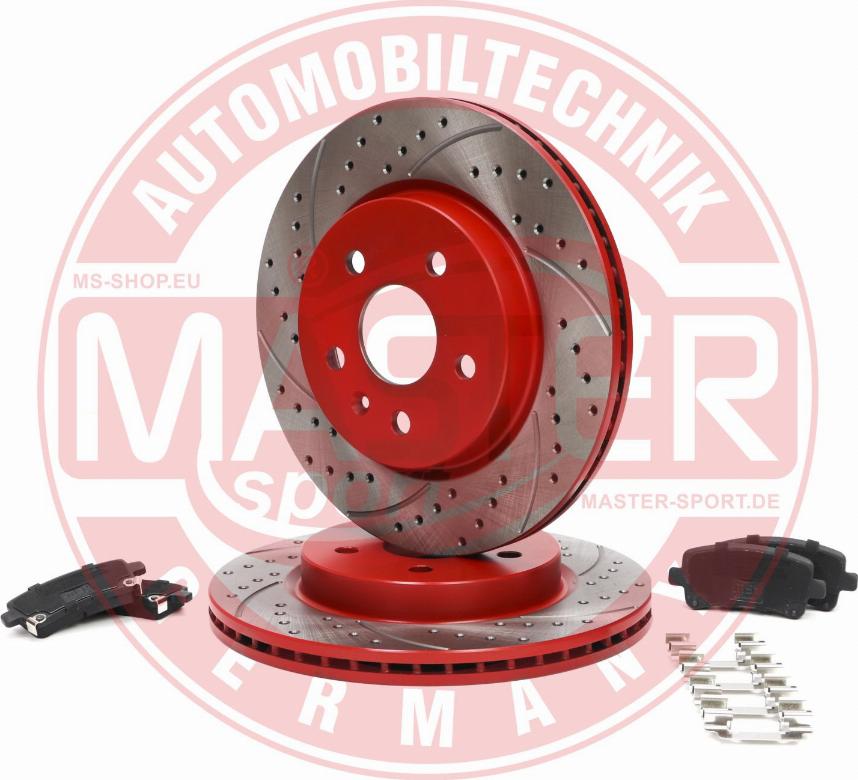 MASTER-SPORT 202321140 - Set frana, frana disc aaoparts.ro